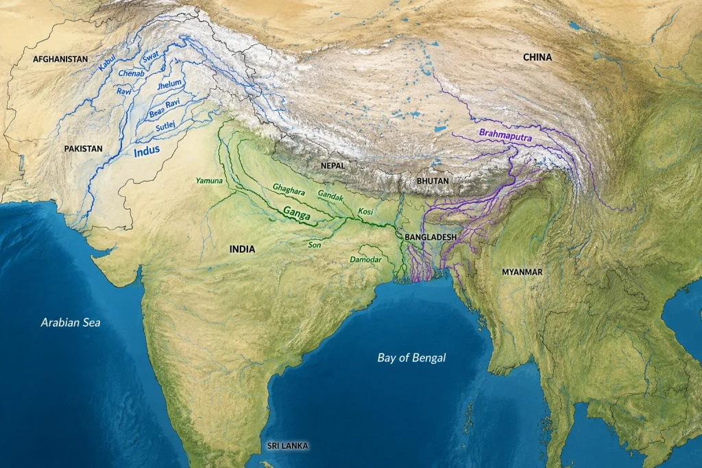 Himalayas impact India water security risks