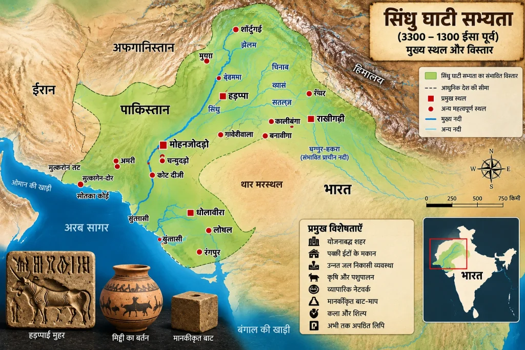 Indus Valley Civilization mystery showing ancient brick ruins of Mohenjo-daro