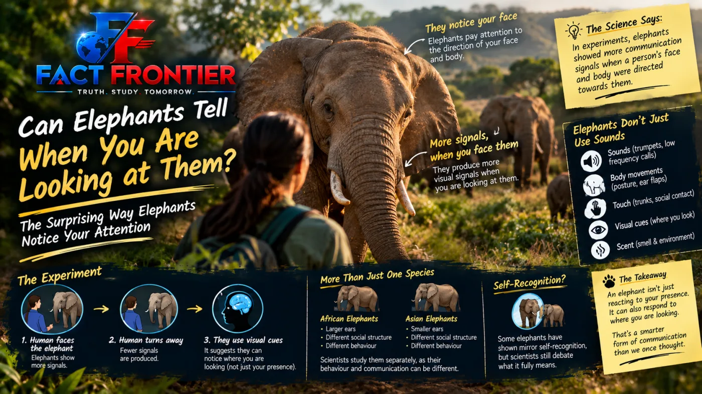 Elephant Visual Attention
